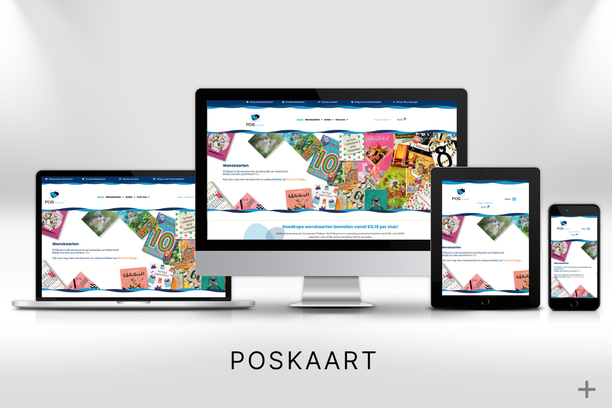 Website project zoekmachine optimalisatie voor POS kaart door 2B Media uit Delft
